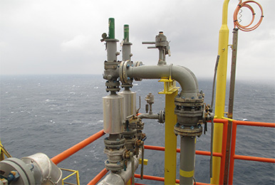 Onshore-Öl-und Gas ventil